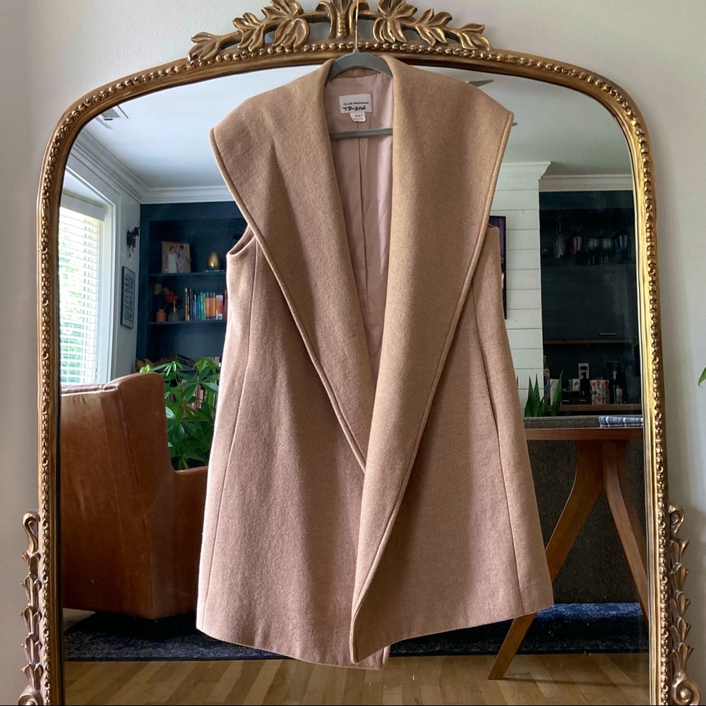 Club Monaco Shawl Vest, Medium